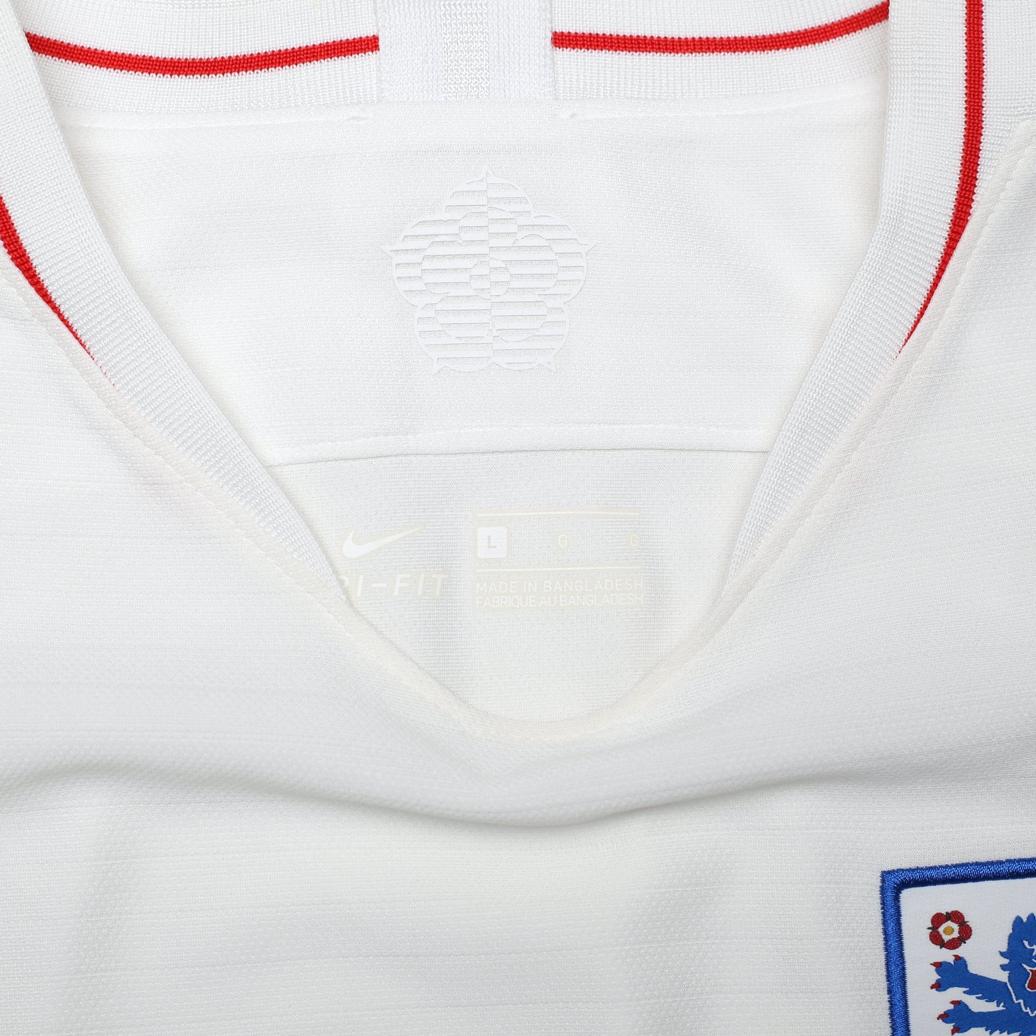 2018/20 England Nike Home Football Shirt (L) World Cup 2018