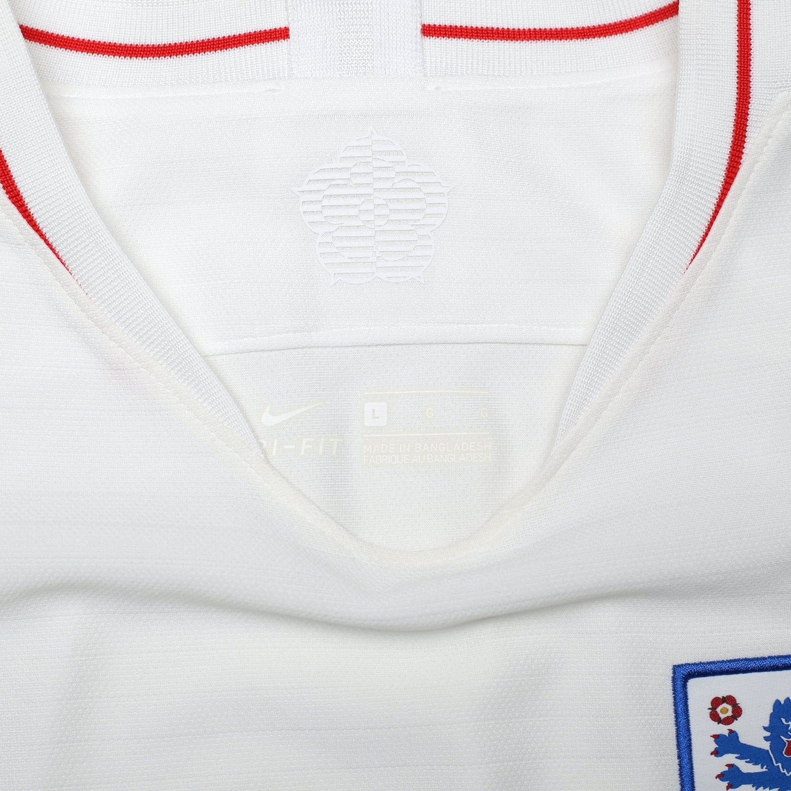 2018/20 England Nike Home Football Shirt (L) World Cup 2018