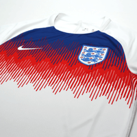 2018/20 England Nike Pre-Match Warm Up Football Shirt (M) World Cup 2018