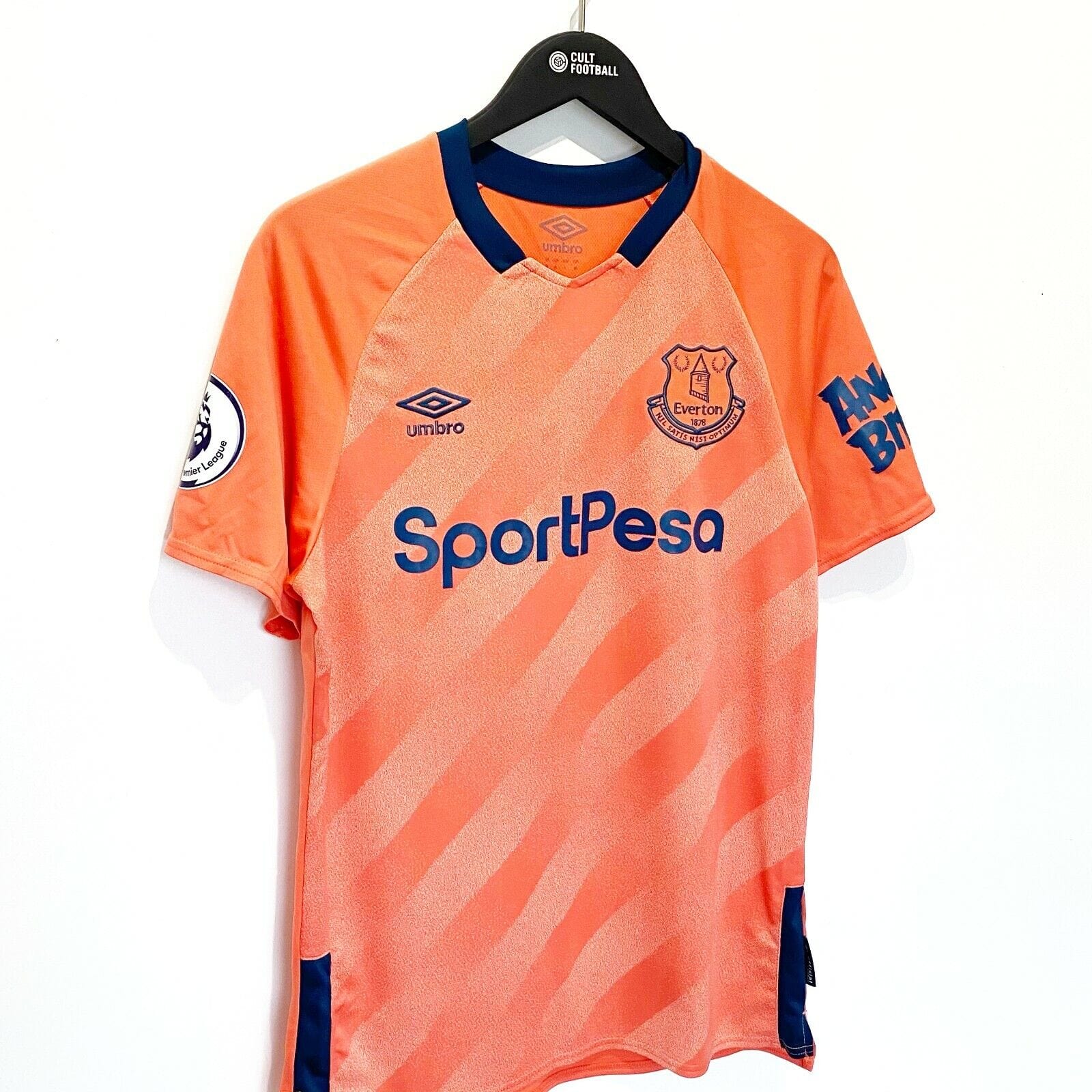 2019/20 ANDRE GOMES #21 Everton Vintage Umbro Away Football Shirt (M) Portugal