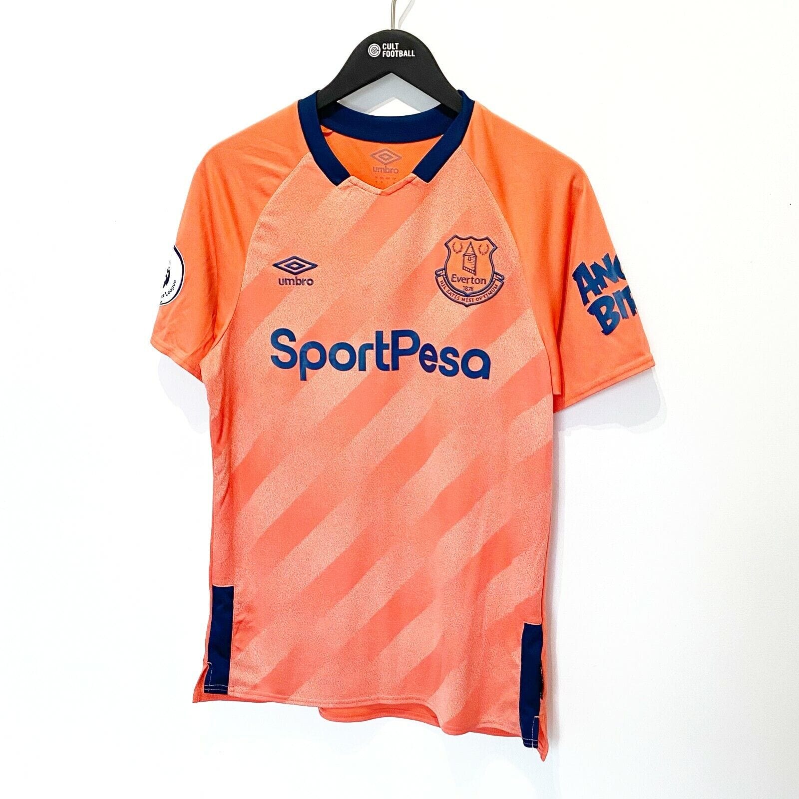 2019/20 ANDRE GOMES #21 Everton Vintage Umbro Away Football Shirt (M) Portugal
