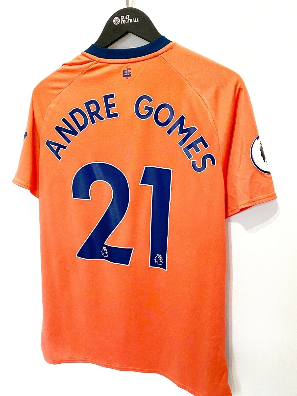 2019/20 ANDRE GOMES #21 Everton Vintage Umbro Away Football Shirt (M) Portugal