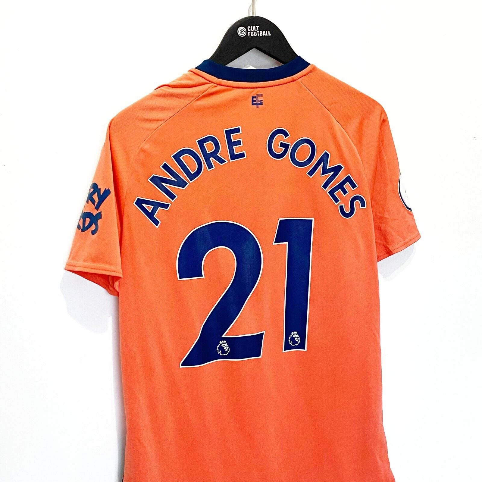 2019/20 ANDRE GOMES #21 Everton Vintage Umbro Away Football Shirt (M) Portugal