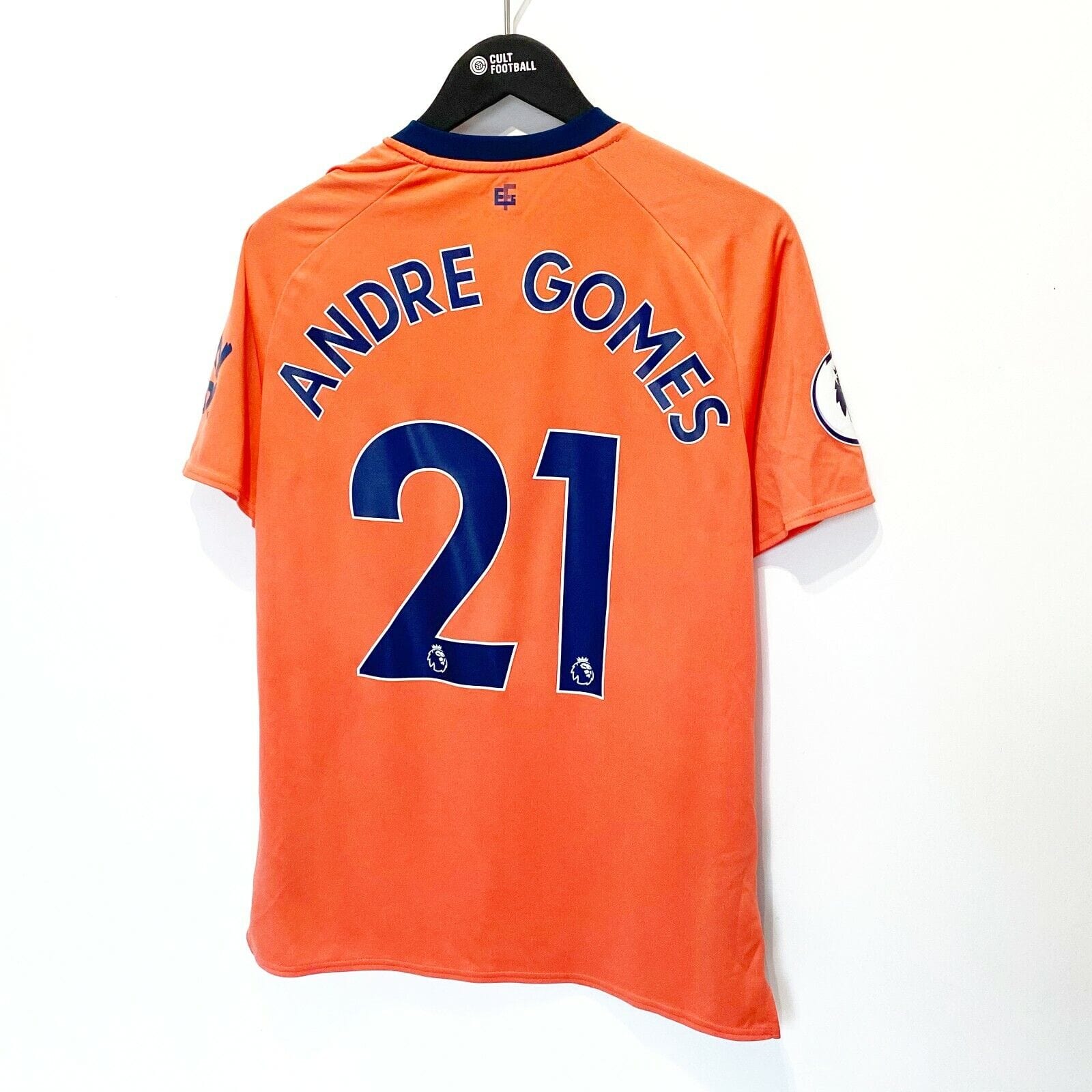 2019/20 ANDRE GOMES #21 Everton Vintage Umbro Away Football Shirt (M) Portugal