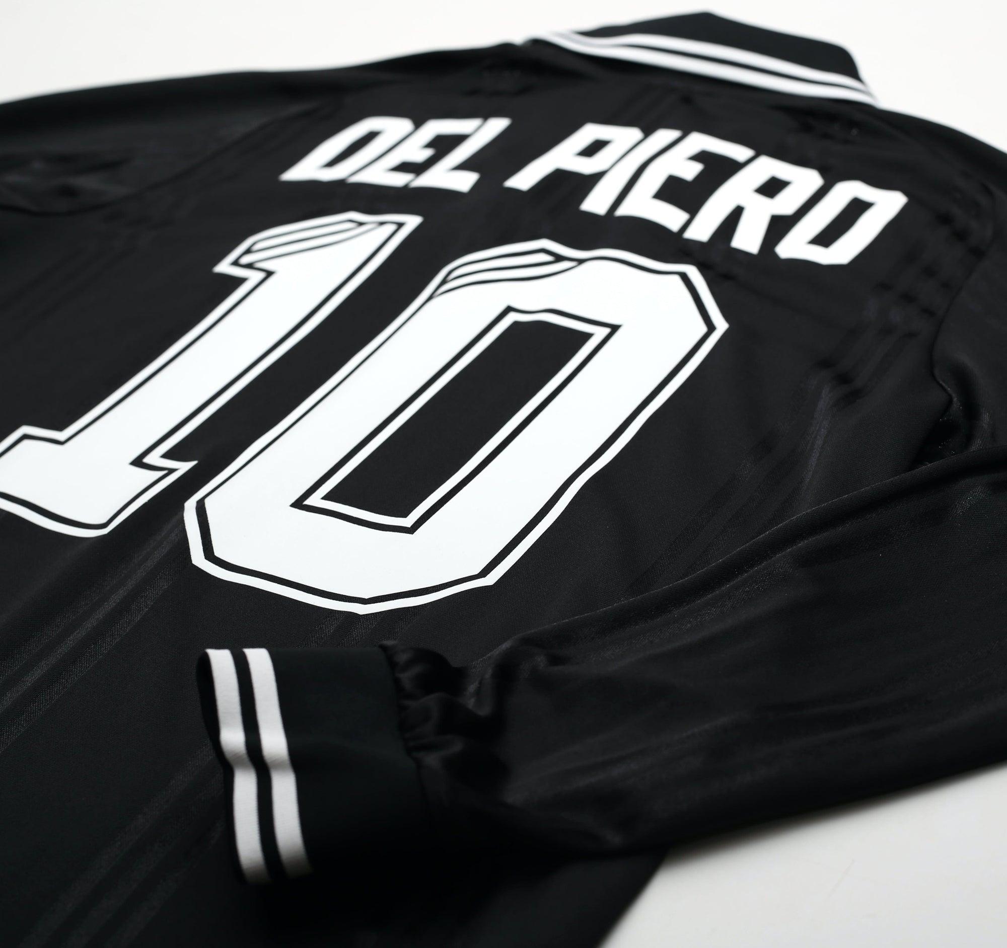 2019/20 DEL PIERO #10 Juventus Retro adidas Originals L/S Football Shirt (S/M)