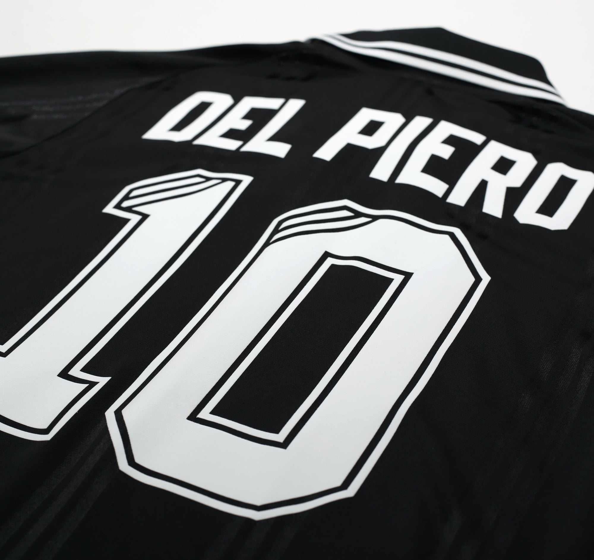 2019/20 DEL PIERO #10 Juventus Retro adidas Originals L/S Football Shirt (S/M)