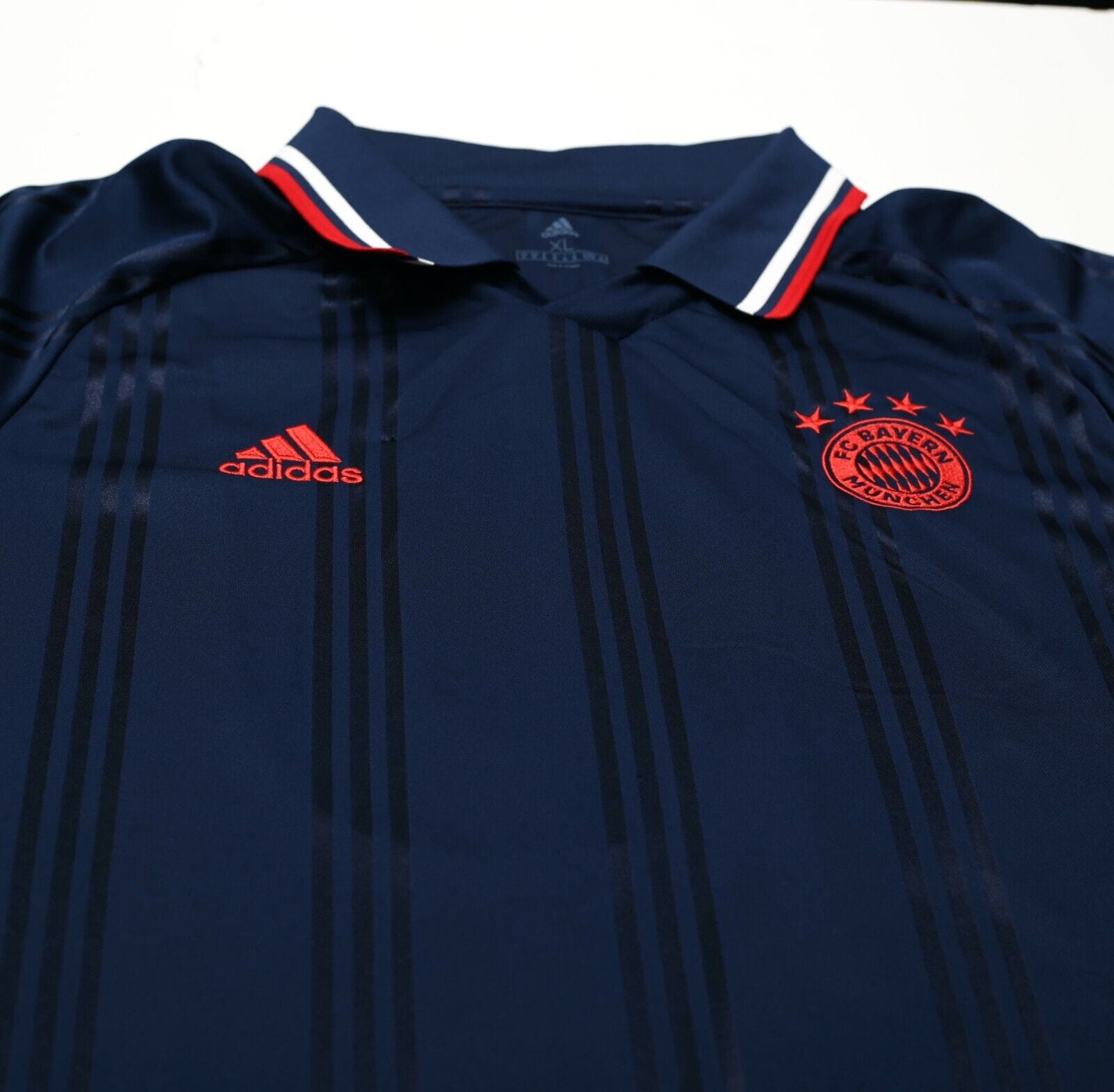 2019/20 MATTHAUS #10 Bayern Munich Retro adidas Icons Football Shirt (XL)