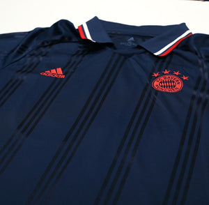 2019/20 MATTHAUS #10 Bayern Munich Retro adidas Icons Football Shirt (XL)