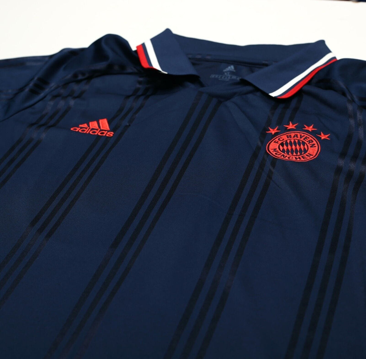 2019/20 MATTHAUS #10 Bayern Munich Retro adidas Icons Football Shirt (XL)