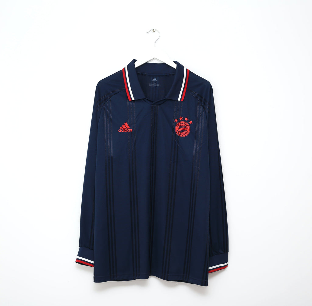 2019/20 MATTHAUS #10 Bayern Munich Retro adidas Icons Football Shirt (XL)