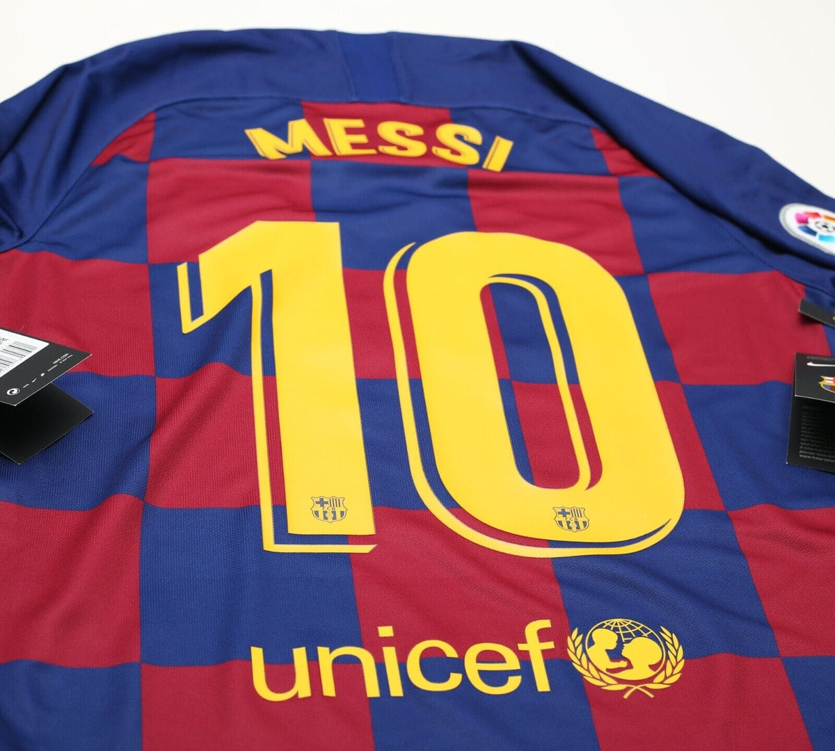 2019/20 MESSI #10 Barcelona Nike Home Football Shirt Jersey (M) BNWT