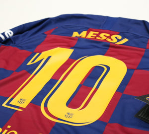 2019/20 MESSI #10 Barcelona Nike Home Football Shirt Jersey (M) BNWT
