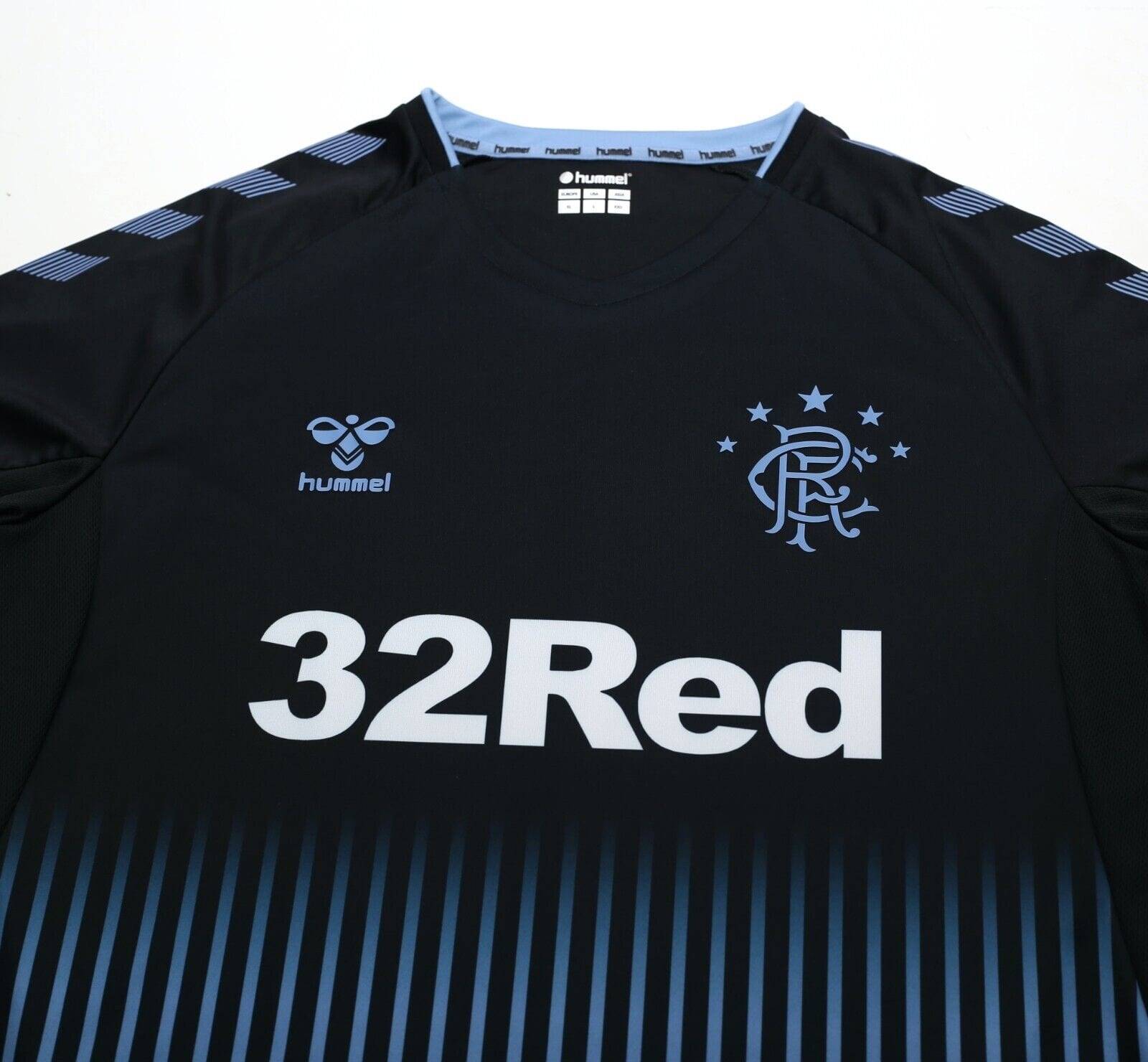 2019/20 RANGERS Hummel Away Football Shirt Jersey (L/XL)