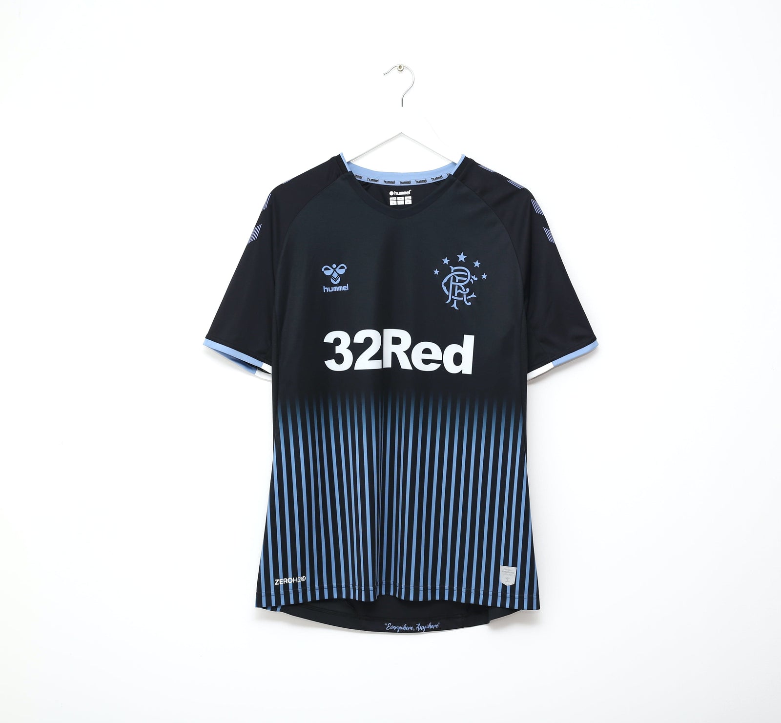 2019/20 RANGERS Hummel Away Football Shirt Jersey (L/XL)