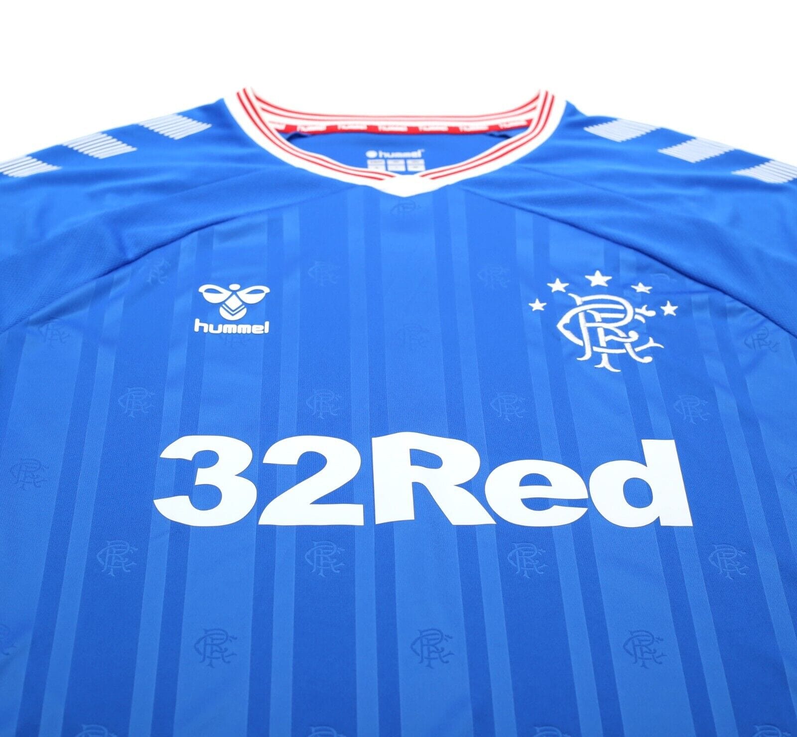 2019/20 RANGERS Hummel Home Football Shirt Jersey (L/XL)