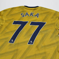 2019/20 SAKA #77 Arsenal Adidas Away Football Shirt (L)