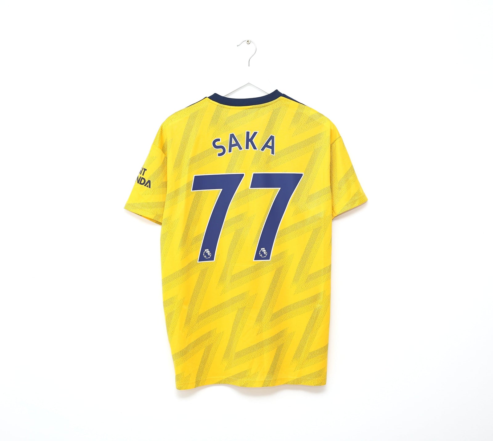 2019/20 SAKA #77 Arsenal Adidas Away Football Shirt (L)