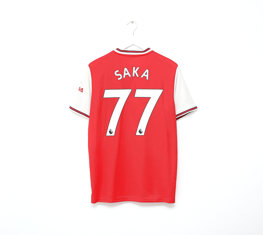 2019/20 SAKA #77 Arsenal Adidas Home Football Shirt (L)