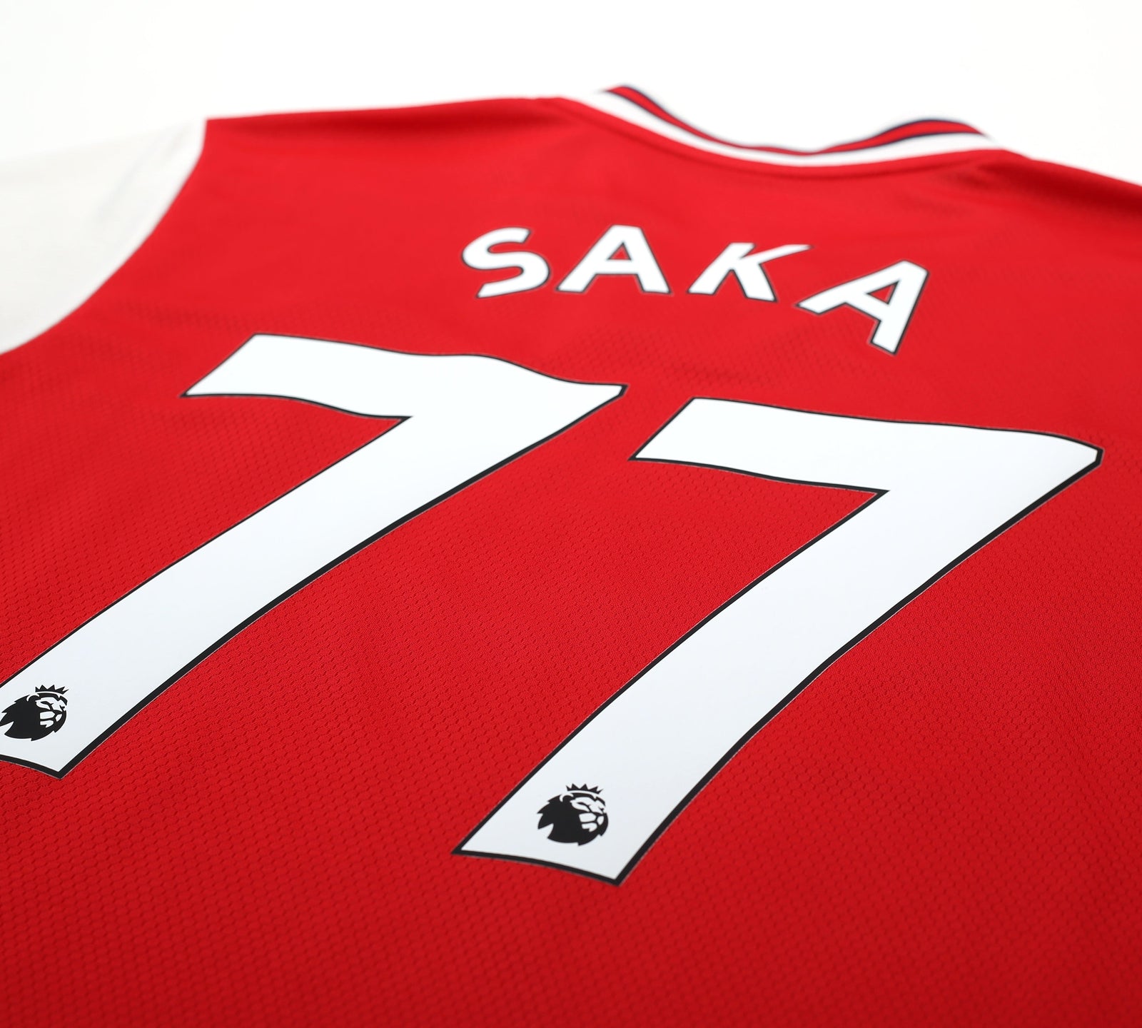 2019/20 SAKA #77 Arsenal Adidas Home Football Shirt (L)
