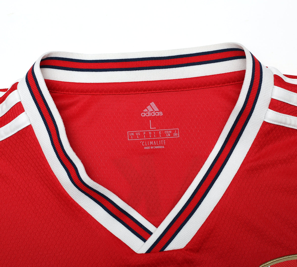 2019/20 SAKA #77 Arsenal Adidas Home Football Shirt (L)