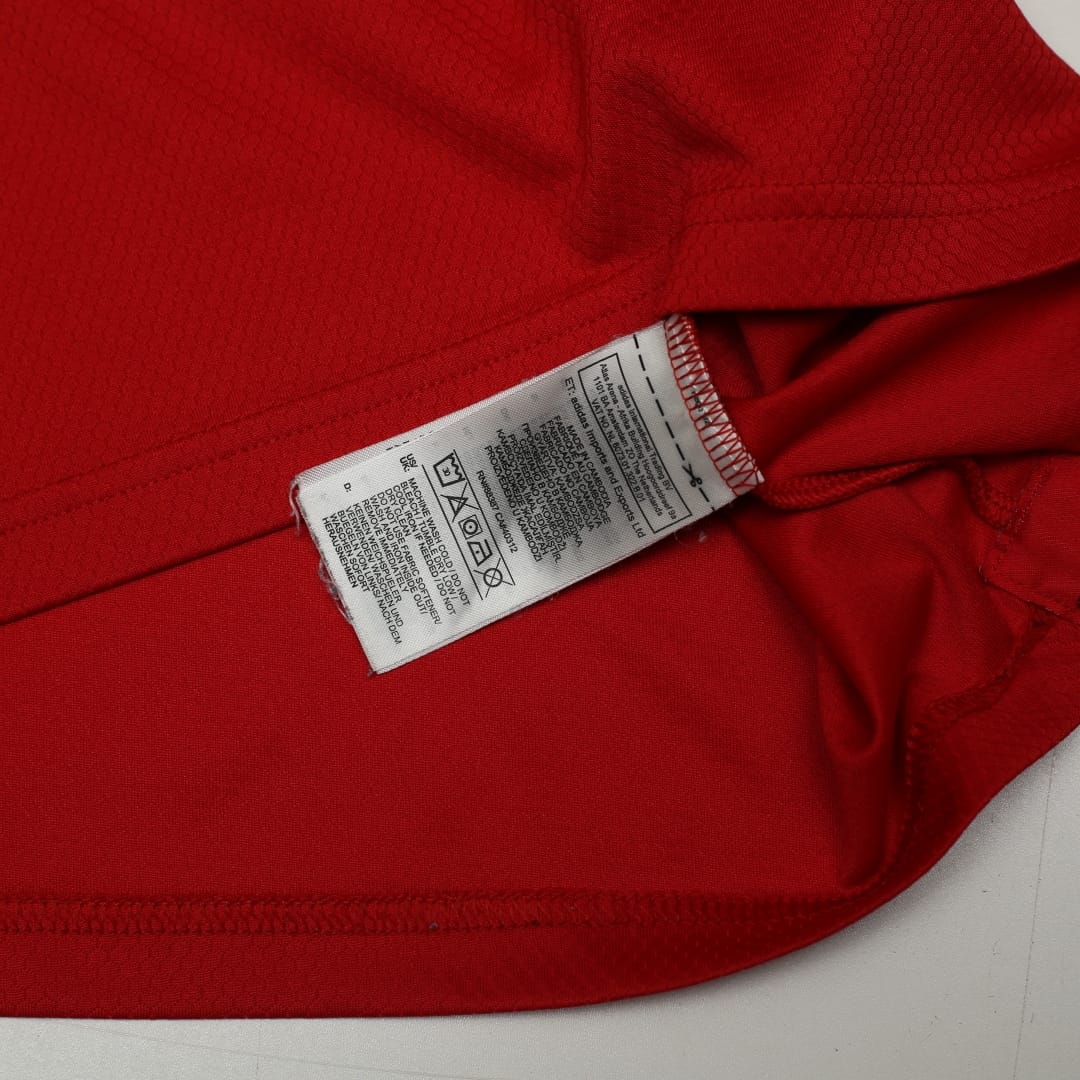 2019/20 SAKA #77 Arsenal Adidas Home Football Shirt (M)