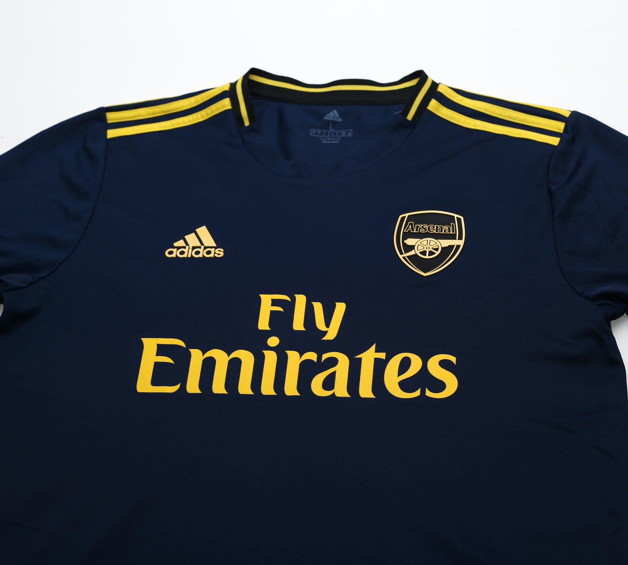 2019/20 SAKA #77 Arsenal Adidas Third Football Shirt (L)