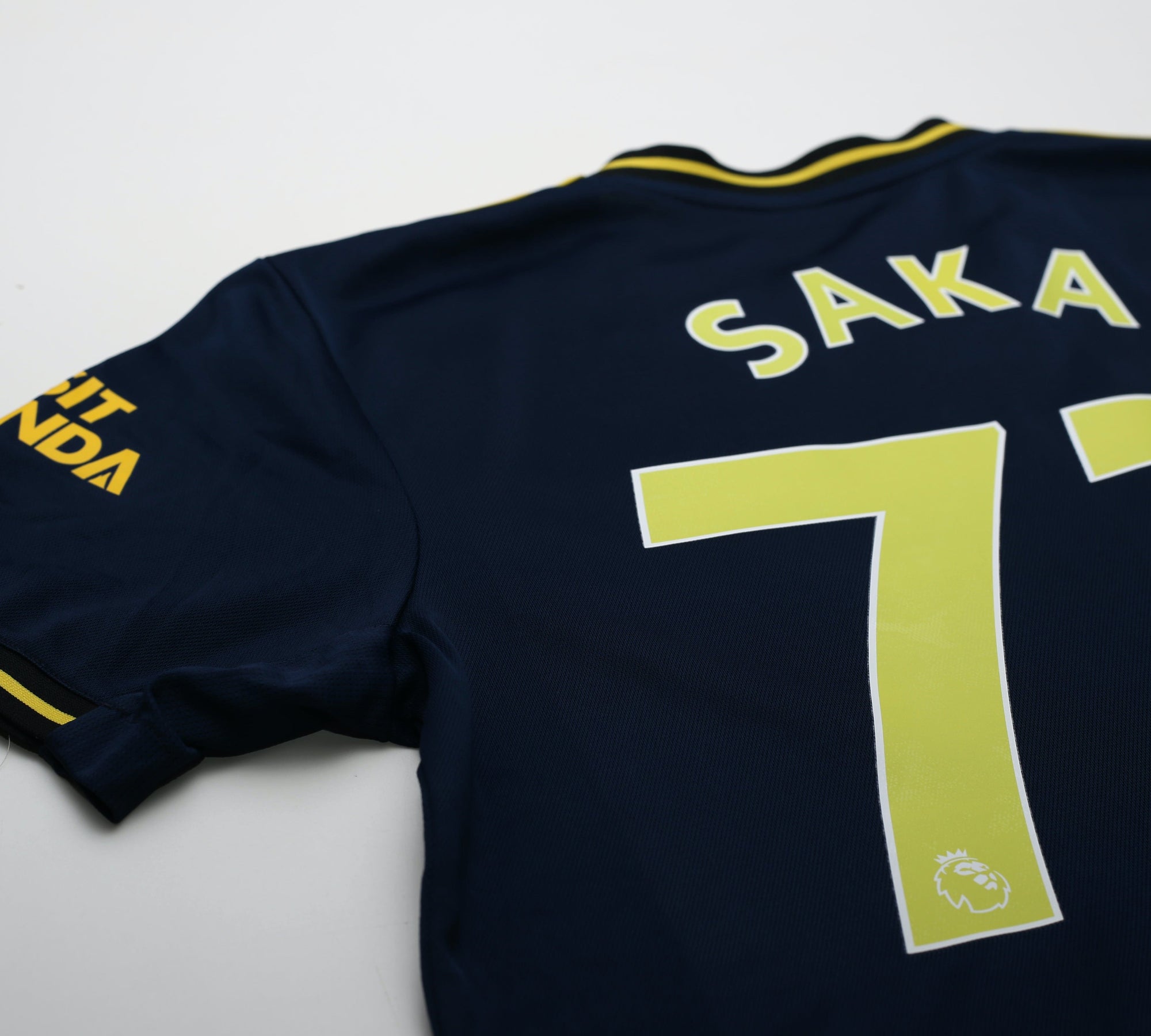 2019/20 SAKA #77 Arsenal Adidas Third Football Shirt (L)