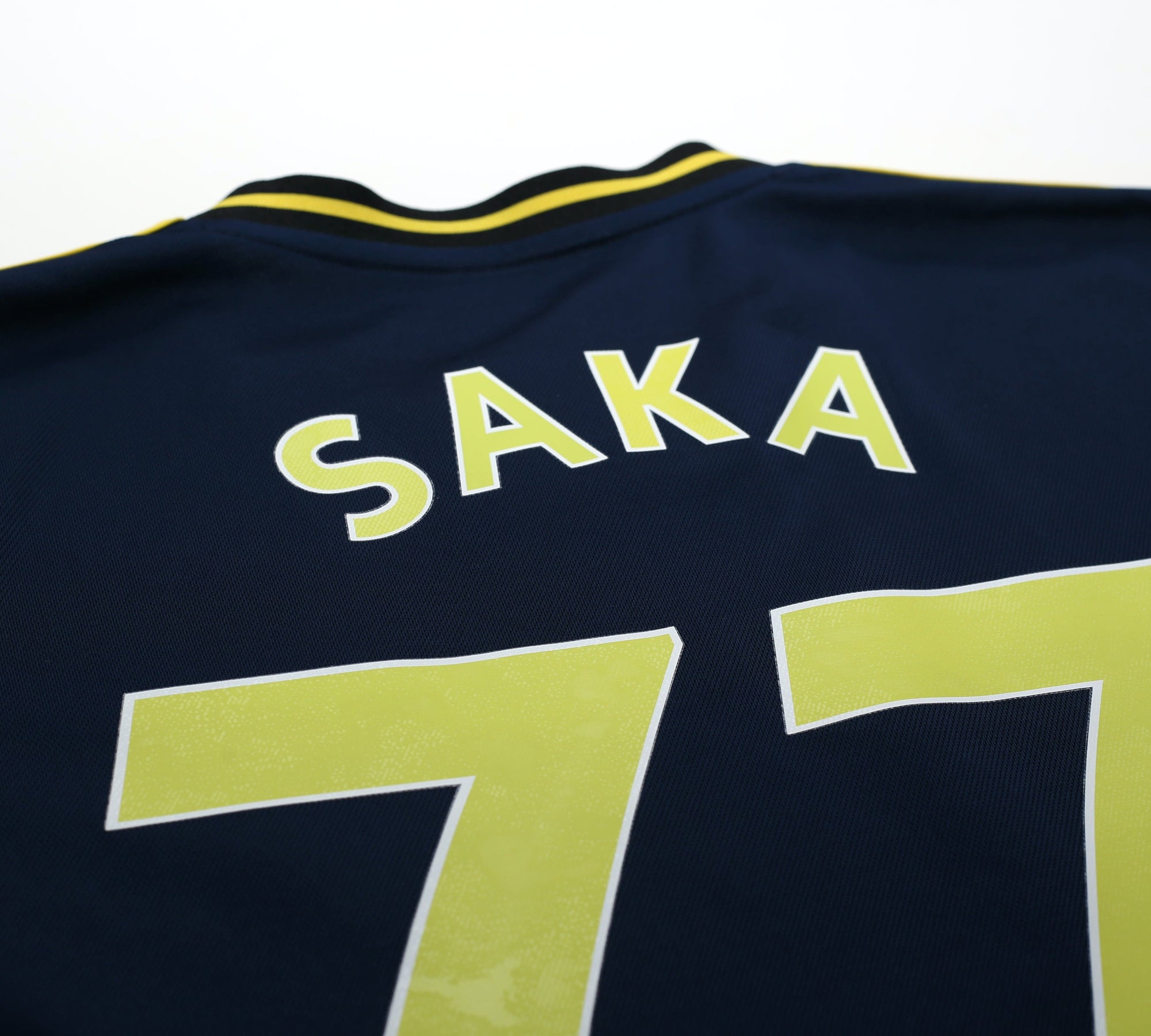 2019/20 SAKA #77 Arsenal Adidas Third Football Shirt (L)