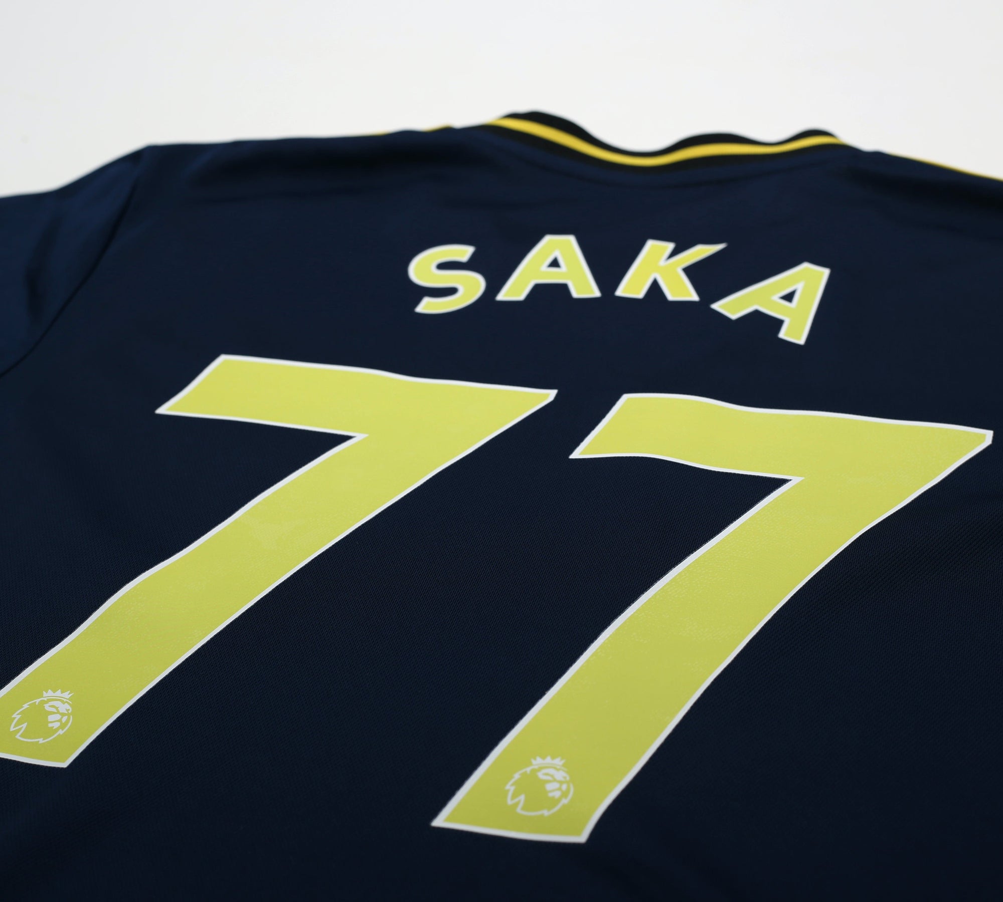 2019/20 SAKA #77 Arsenal Adidas Third Football Shirt (L)