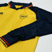 2019/20 Wright #8 Arsenal Retro adidas Icon Long Sleeve Away Football Shirt (M)