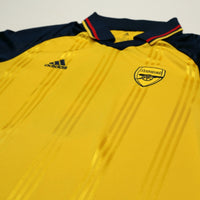 2019/20 Wright #8 Arsenal Retro adidas Icon Long Sleeve Away Football Shirt (M)