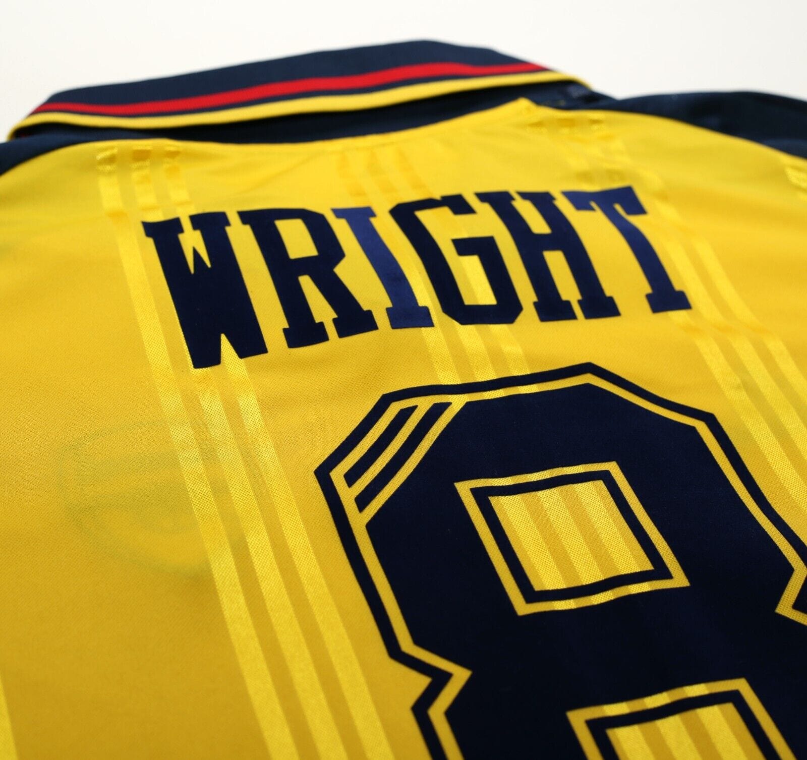 2019/20 WRIGHT #8 Arsenal Retro adidas Originals L/S Away Football Shirt (L)