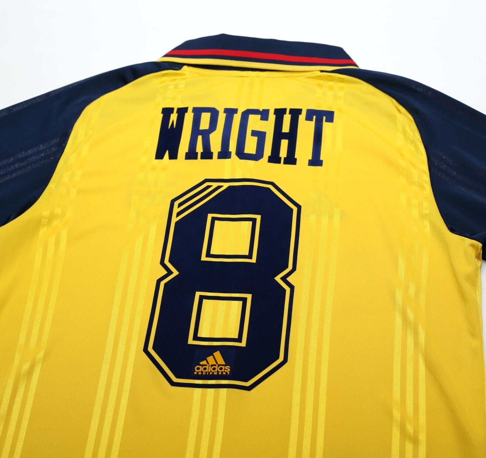 2019/20 WRIGHT #8 Arsenal Retro adidas Originals L/S Away Football Shirt (S/M)