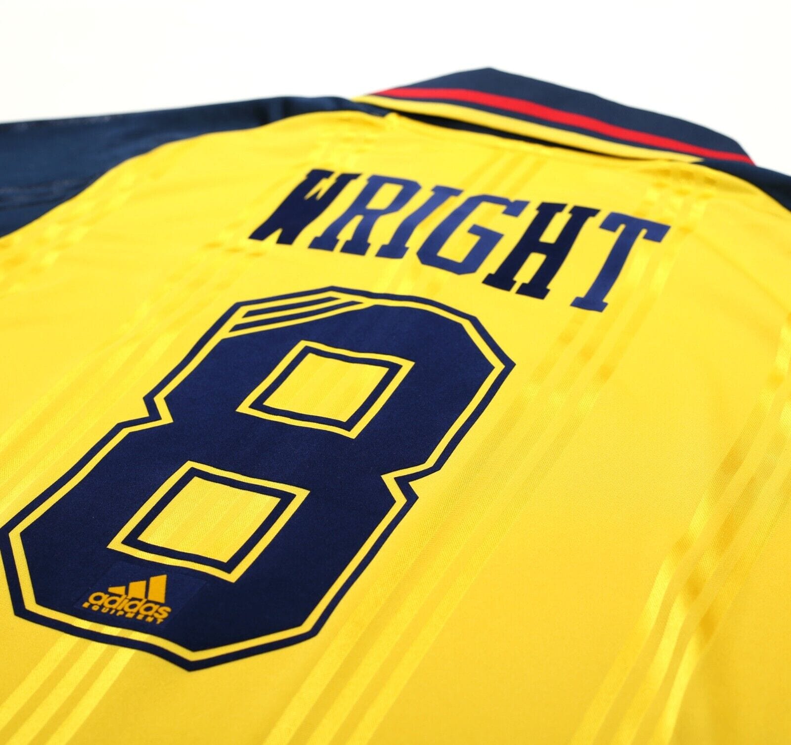 2019/20 WRIGHT #8 Arsenal Retro adidas Originals L/S Away Football Shirt (S/M)