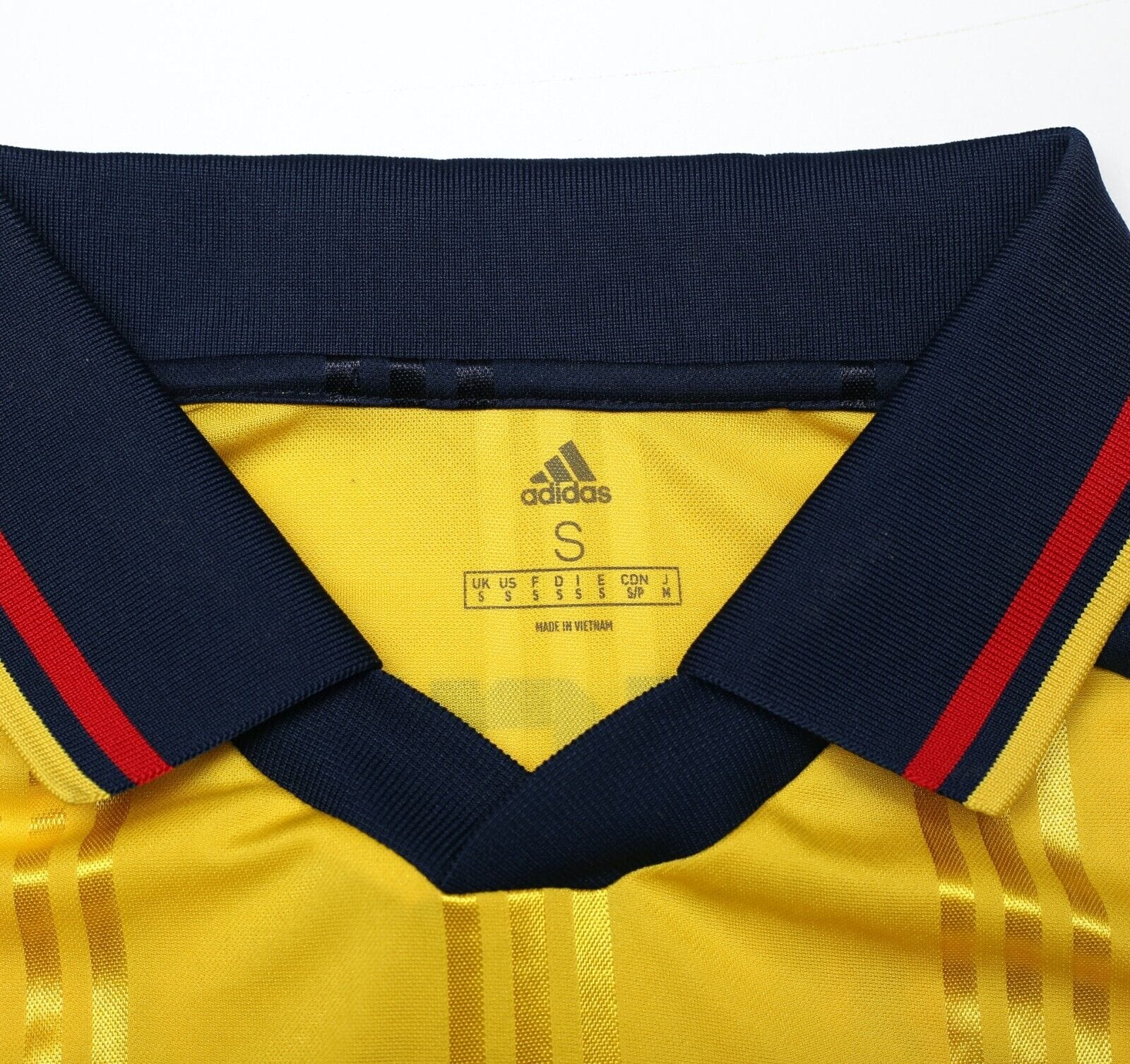 2019/20 WRIGHT #8 Arsenal Retro adidas Originals L/S Away Football Shirt (S/M)