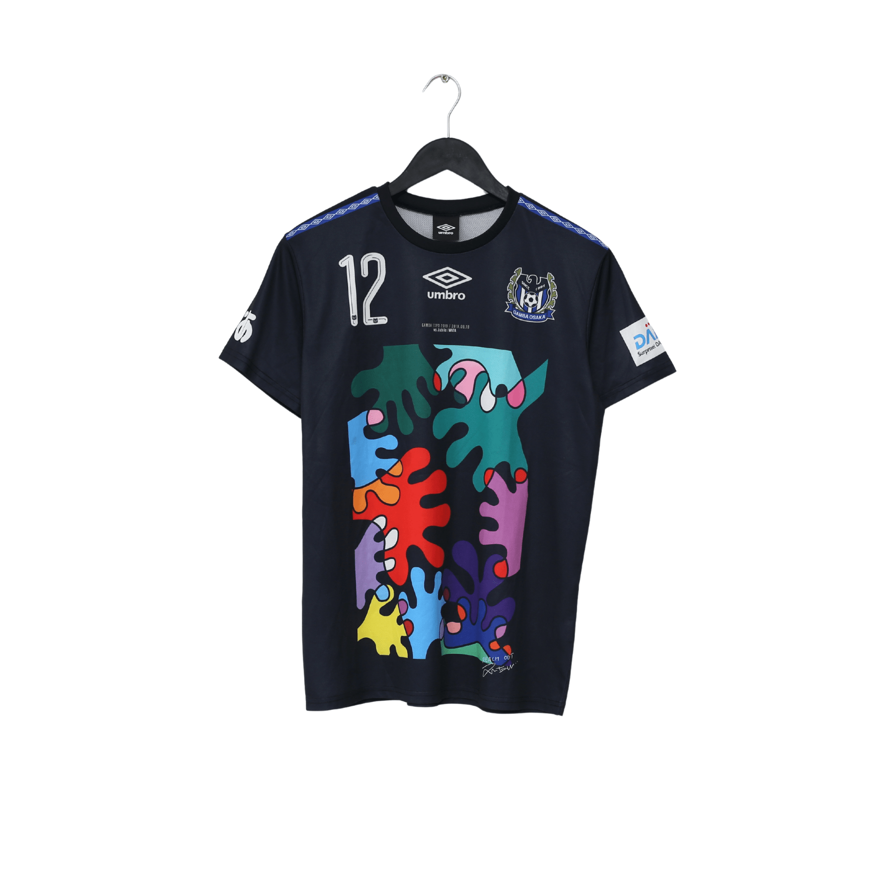 2019 GAMBA OSAKA #12 Umbro Third Shirt (M) Gamba Expo