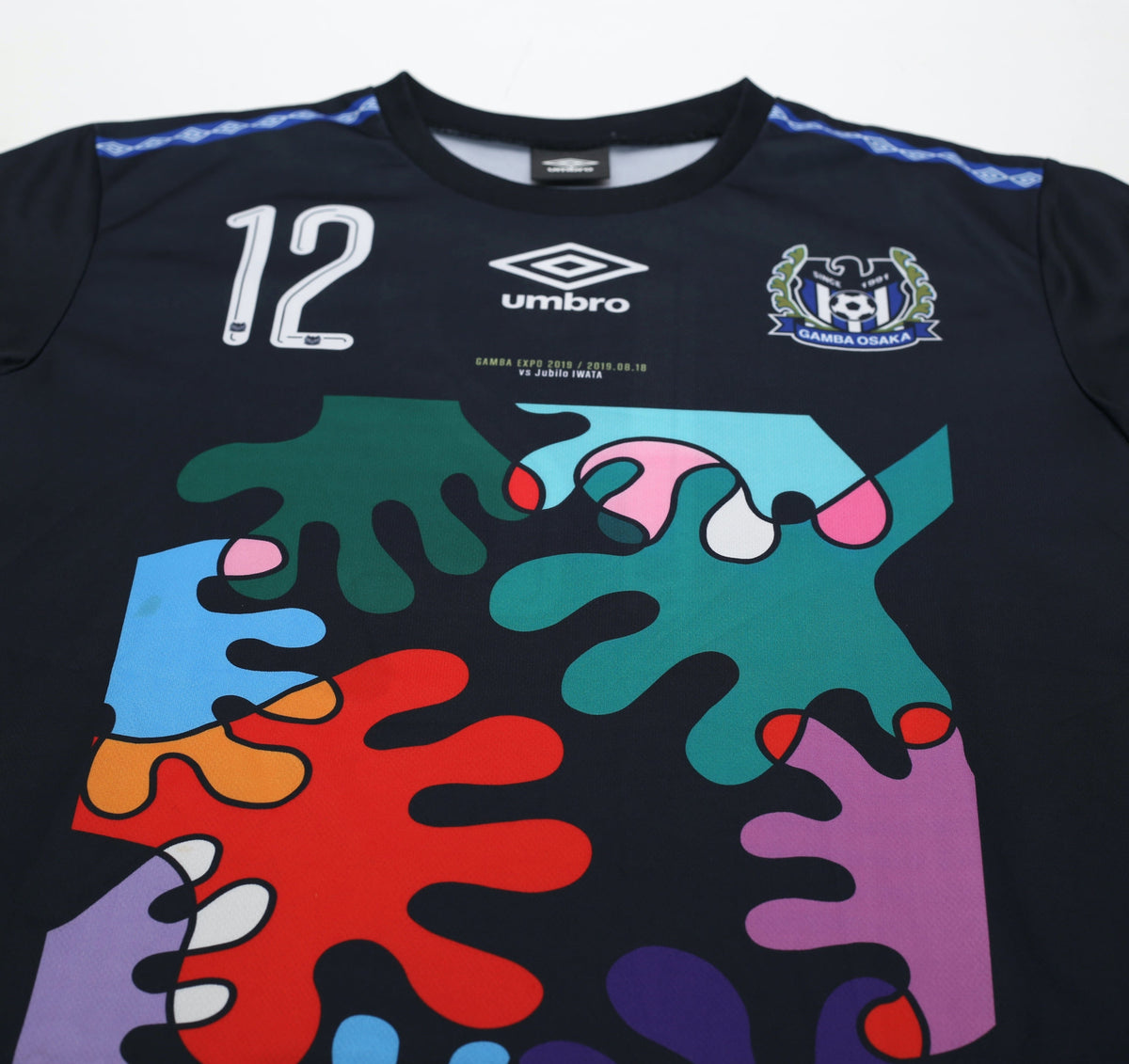 2019 GAMBA OSAKA #12 Umbro Third Shirt (M) Gamba Expo