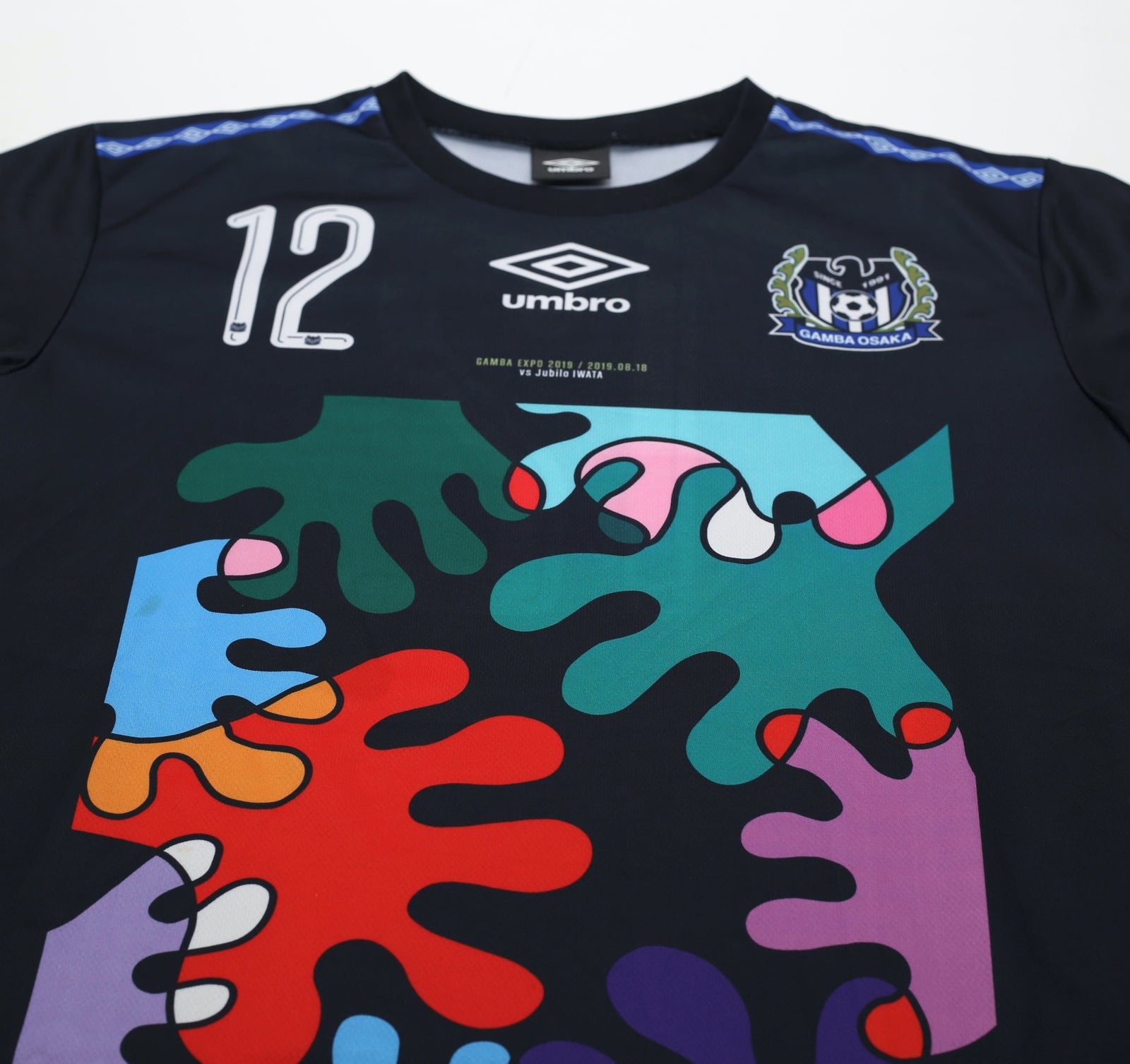 2019 GAMBA OSAKA #12 Umbro Third Shirt (M) Gamba Expo