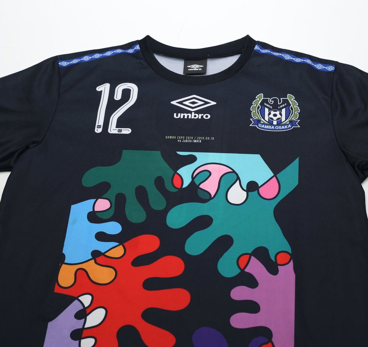 2019 GAMBA OSAKA #12 Umbro Third Shirt (M) Gamba Expo