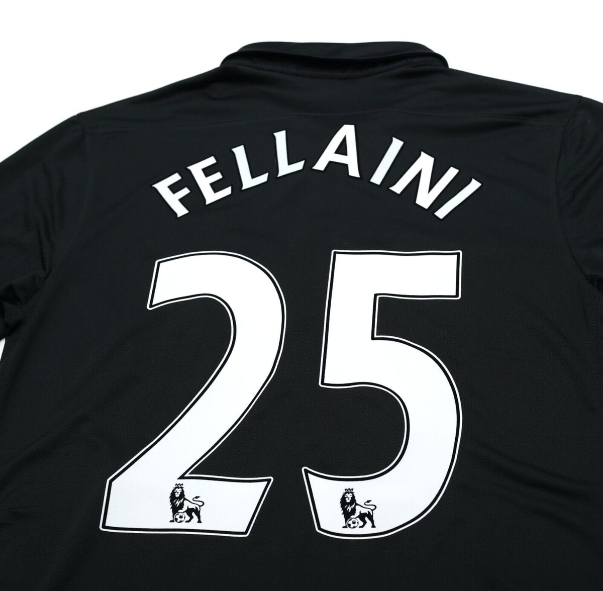 202/13 FELLAINI #2 Everton Vintage Nike Away Football Shirt Jersey (M)