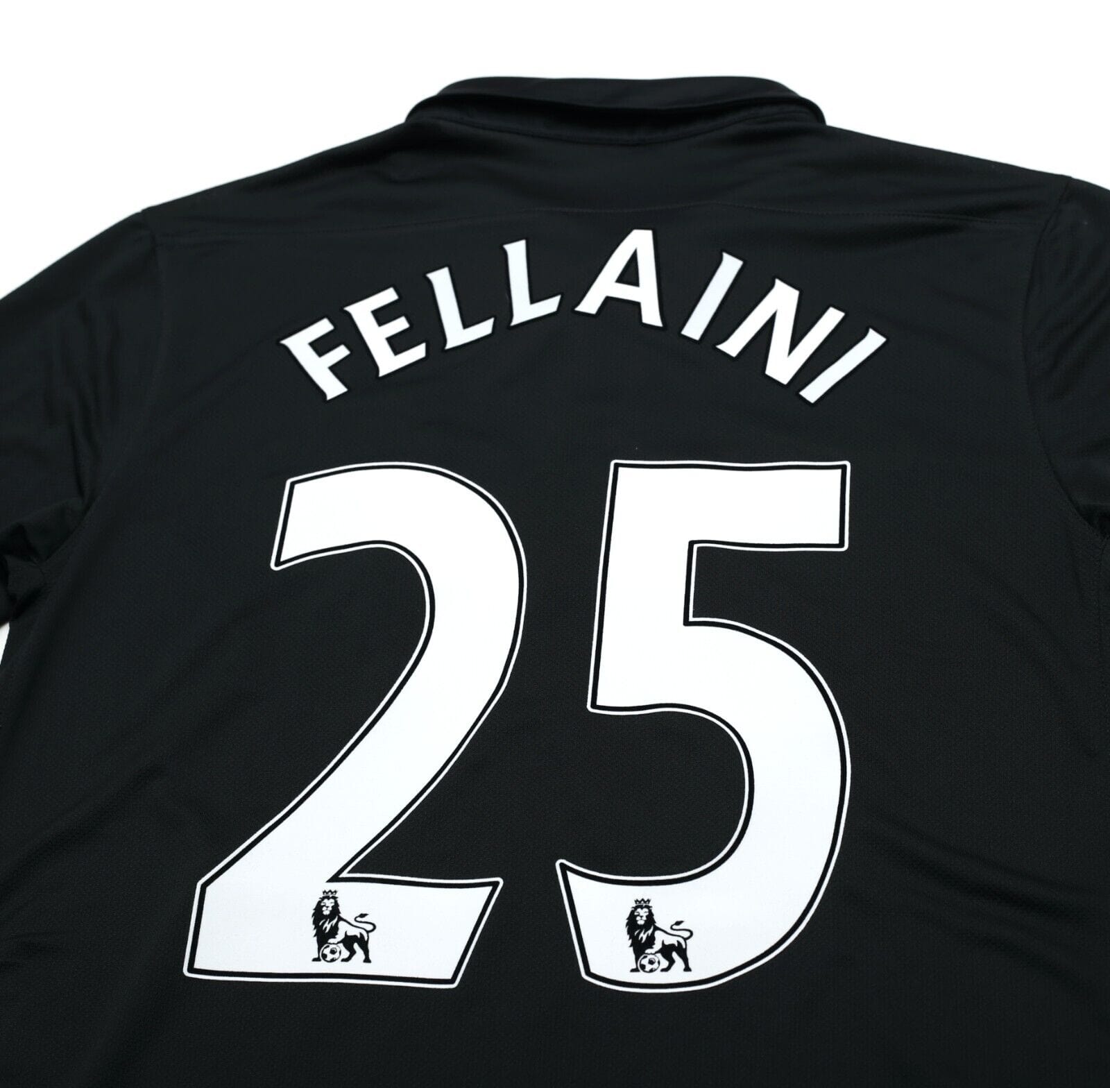 202/13 FELLAINI #2 Everton Vintage Nike Away Football Shirt Jersey (M)