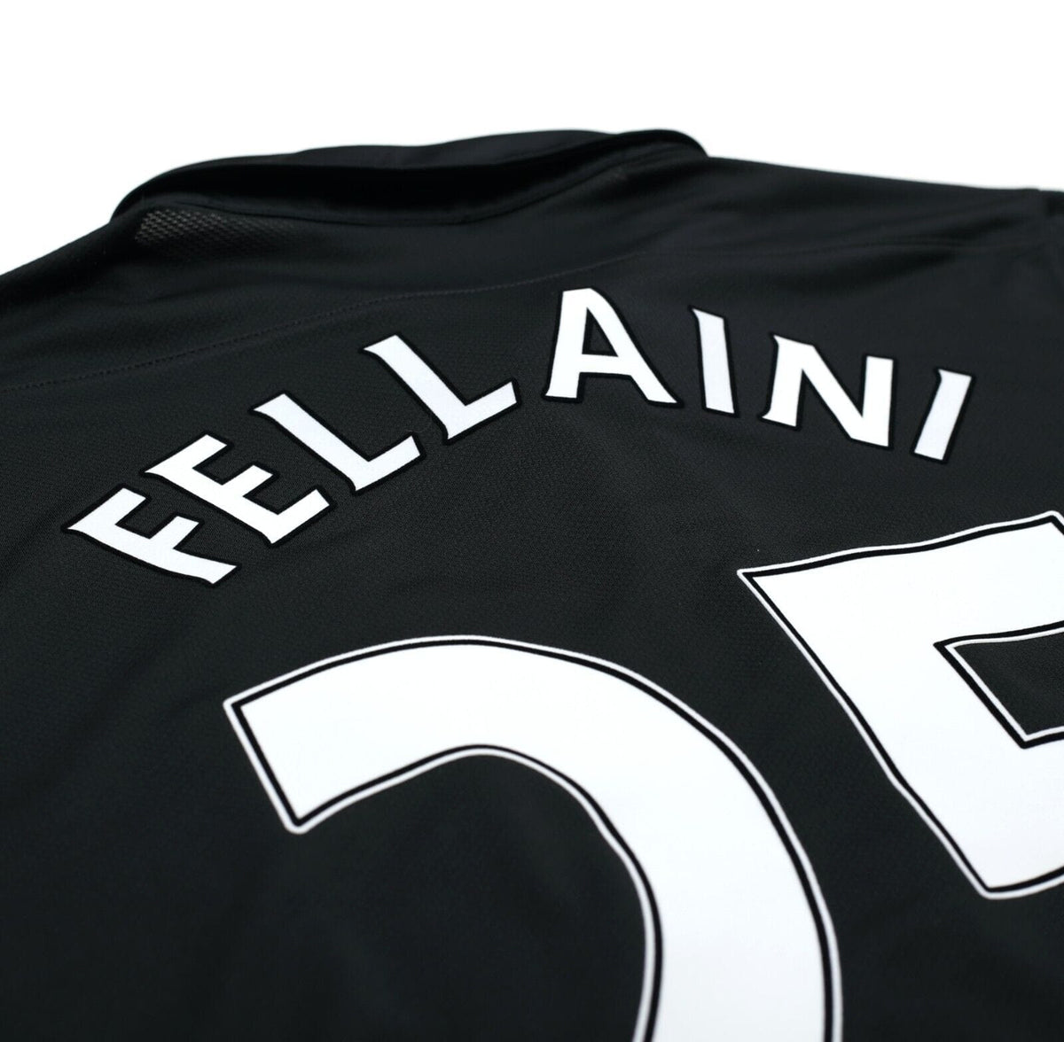 202/13 FELLAINI #2 Everton Vintage Nike Away Football Shirt Jersey (M)