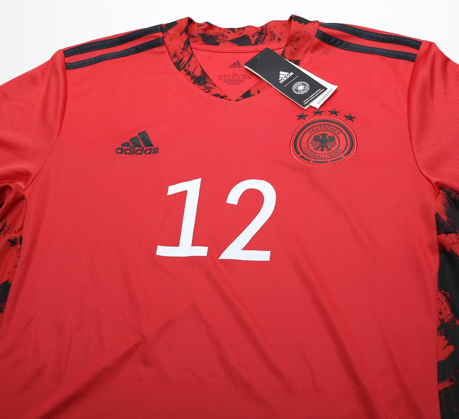 2020/21 #12 GERMANY Adidas GK Football Shirt (L) BNWT