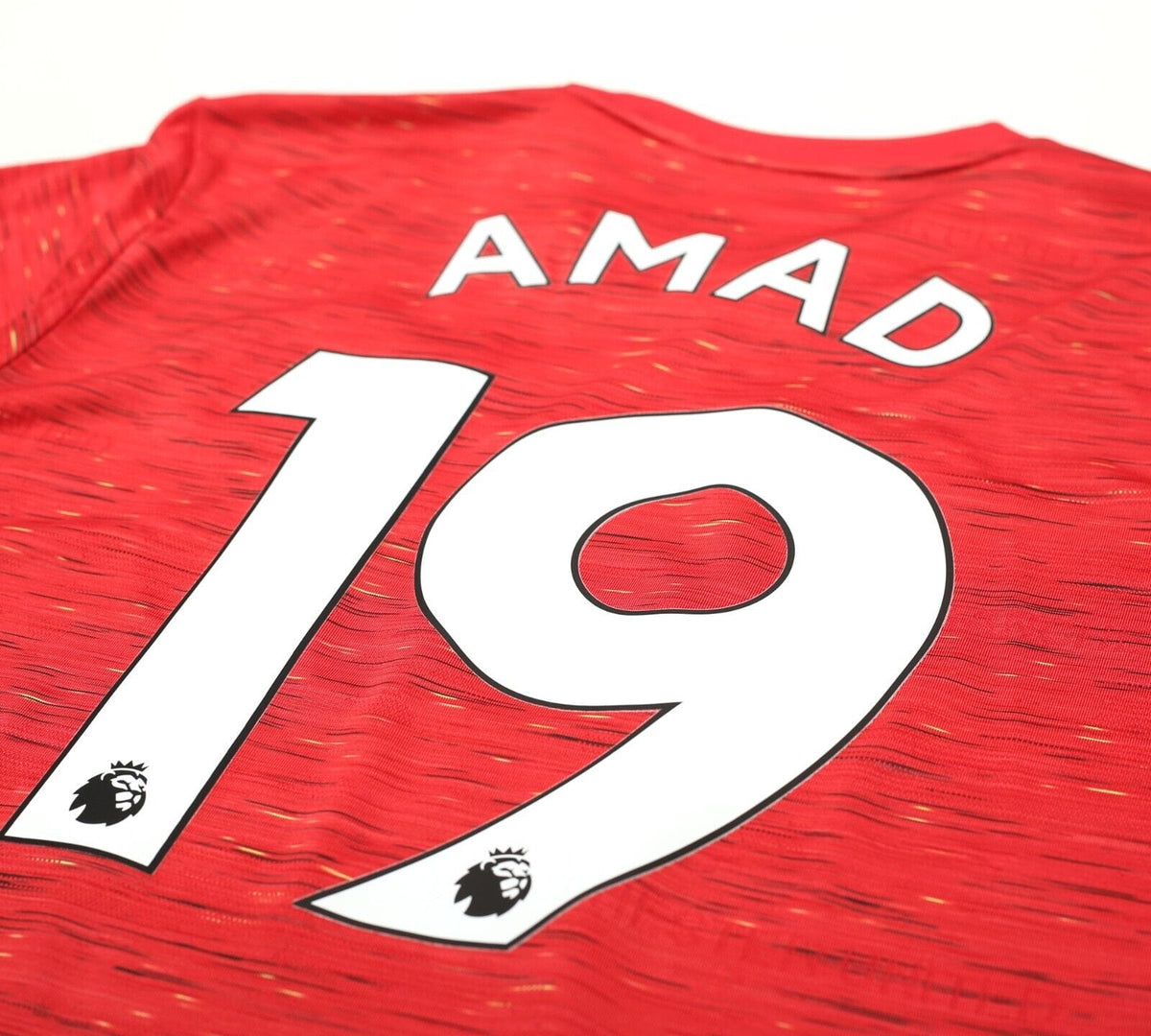 2020/21 AMAD DIALLO #19 Manchester United Vintage adidas Home Football Shirt (M)