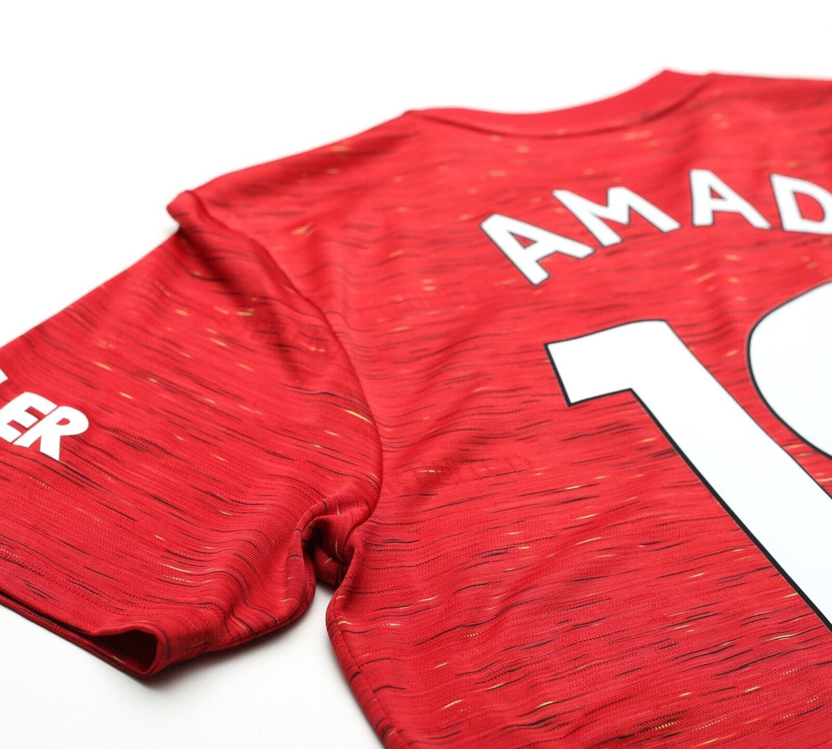 2020/21 AMAD DIALLO #19 Manchester United Vintage adidas Home Football Shirt (M)