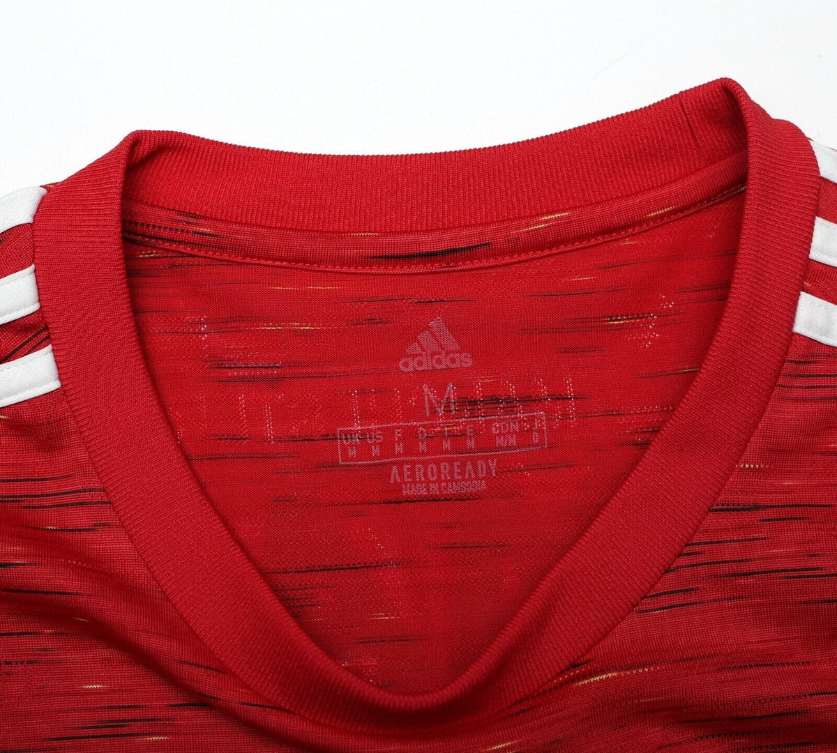 2020/21 AMAD DIALLO #19 Manchester United Vintage adidas Home Football Shirt (M)