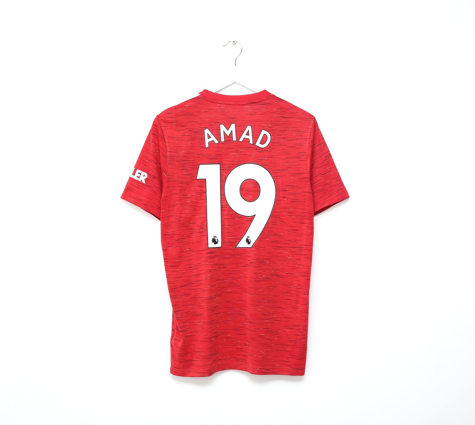 2020/21 AMAD DIALLO #19 Manchester United Vintage adidas Home Football Shirt (M)