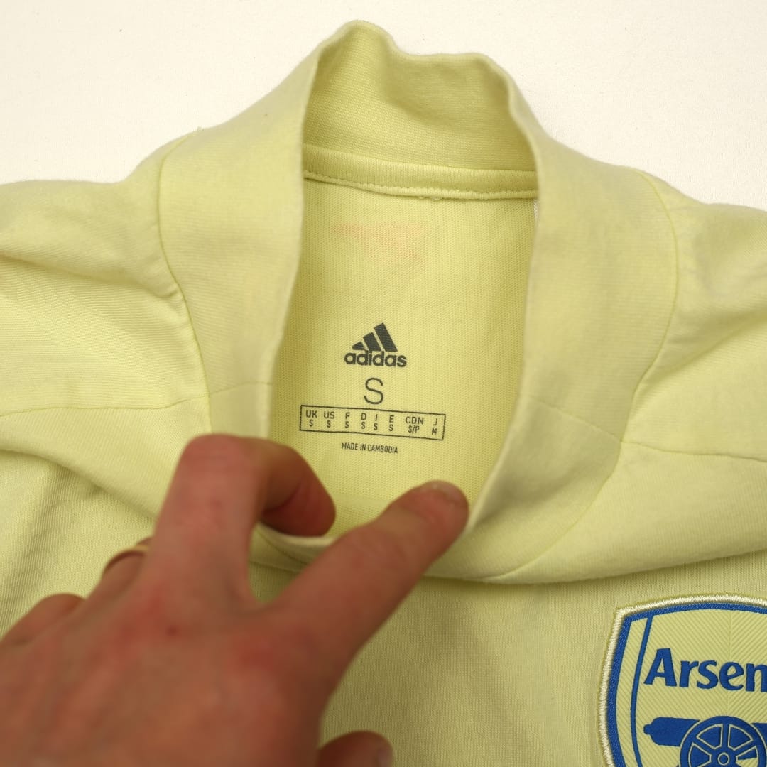 2020/21 Arsenal adidas Football Cotton Tee (S)