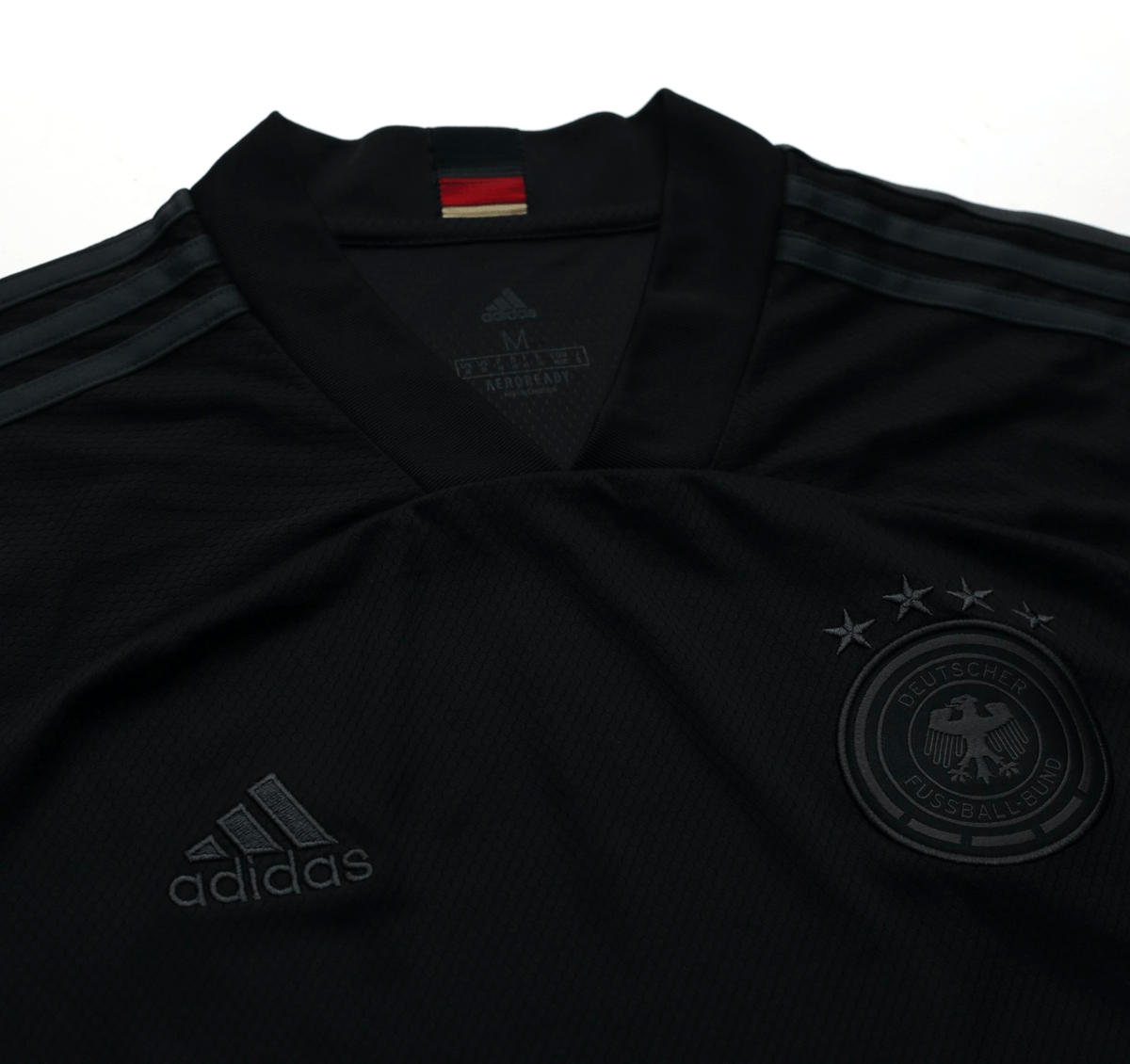2020/21 GERMANY adidas Blackout Away Football Shirt (M) Euro 2020