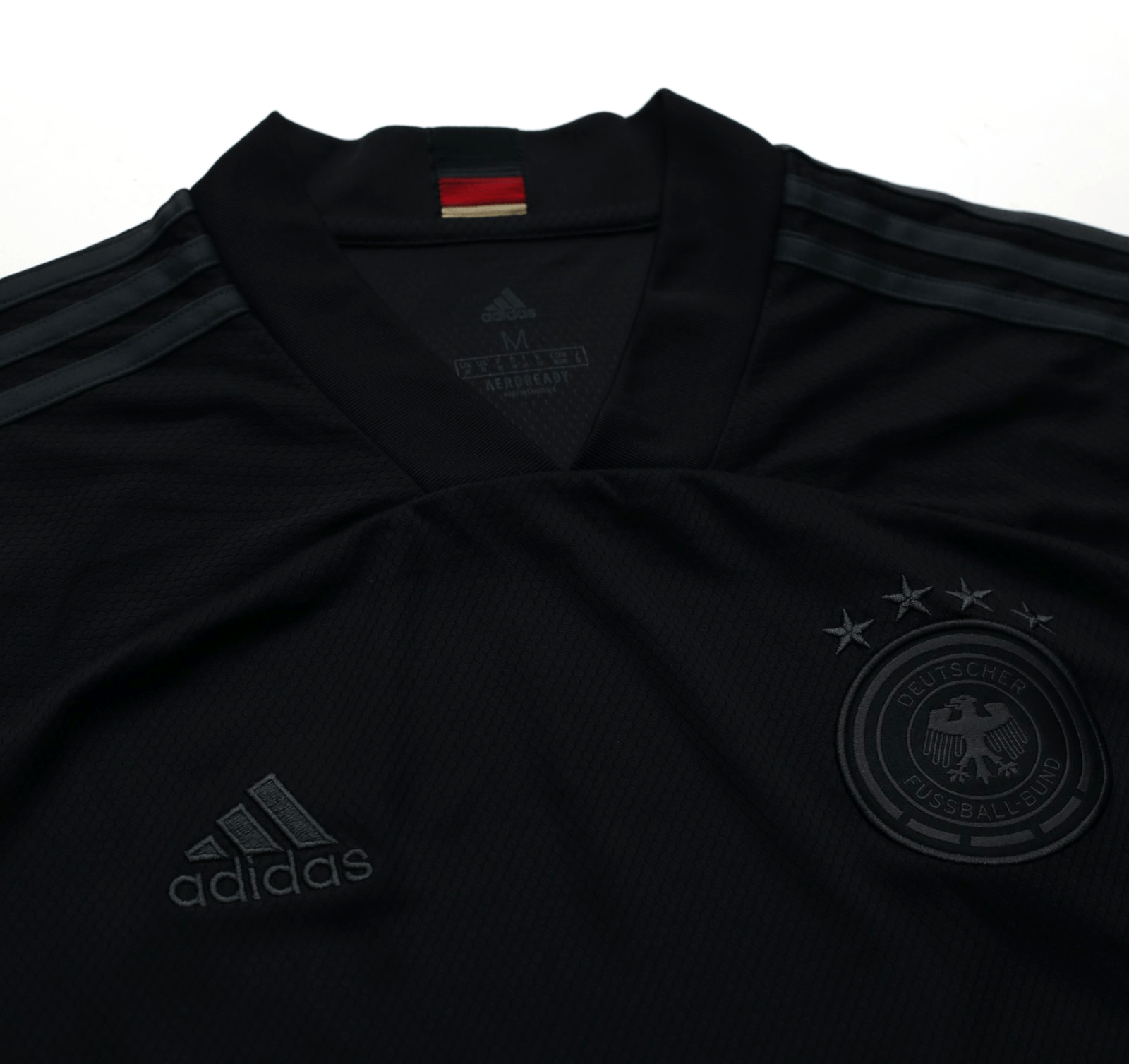 2020/21 GERMANY adidas Blackout Away Football Shirt (M) Euro 2020